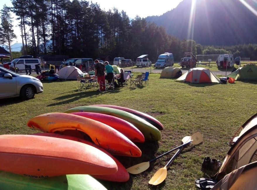 Camping Lechtal Vorderhornbach Dış mekan fotoğraf