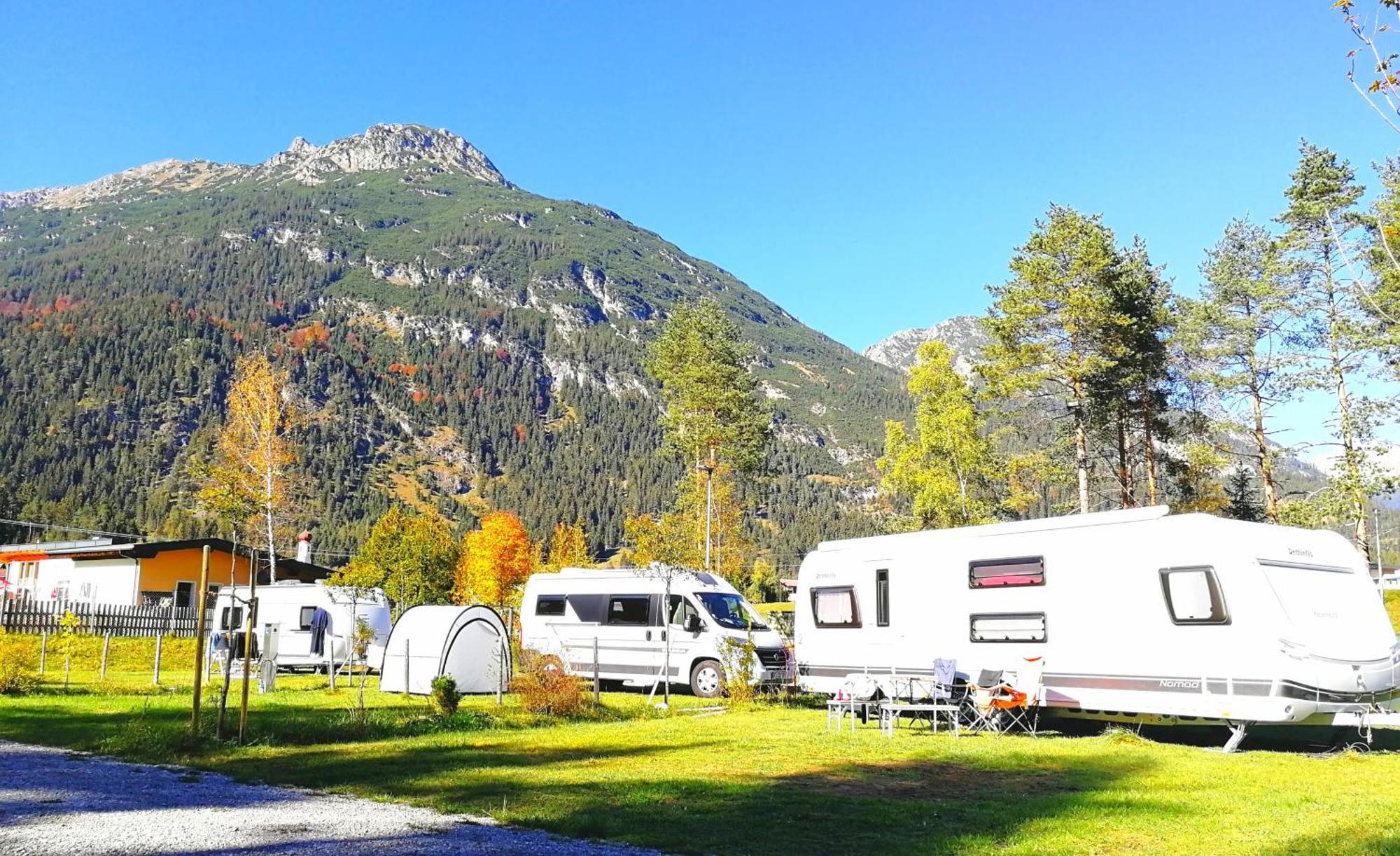 Camping Lechtal Vorderhornbach Dış mekan fotoğraf